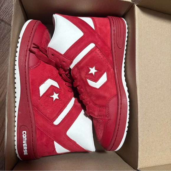 Converse Other - Converse Weapon Mid Red White A14832C Size M 9.5 Brand New